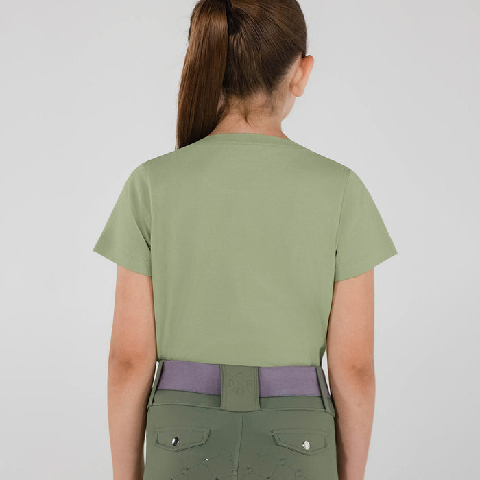 Dapplebay Kids Equestrian Athletic Club Tee-Sage
