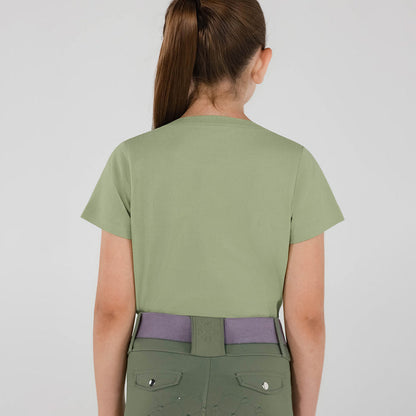 Dapplebay Kids Equestrian Athletic Club Tee-Sage