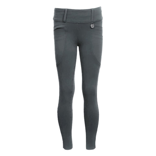 Dapplebay Kids Essential Silicone Full Seat Tights-Graphite