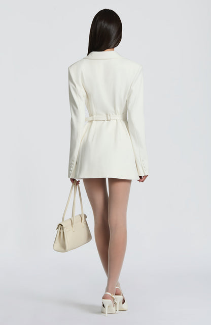 Elvira Mini Dress - Ivory