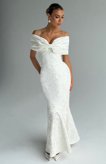 Emberly Maxi Dress - Ivory