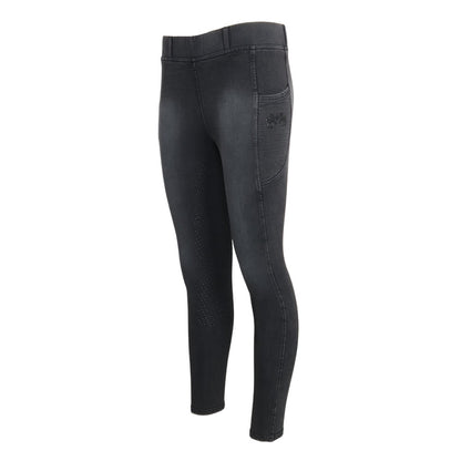 Equine Couture Soft Wash Silicon Full Seat Tights with Phone Pocket