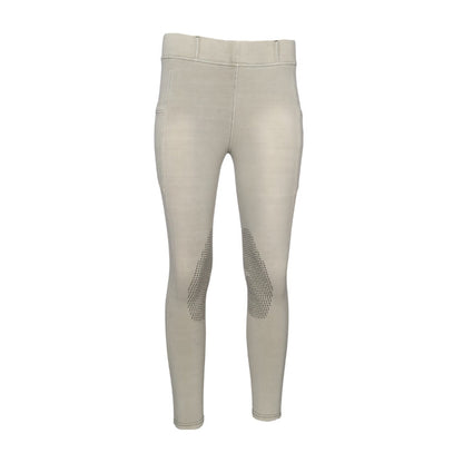 Equine Couture Soft Wash Silicon Knee Patch Tights with Phone Pocket
