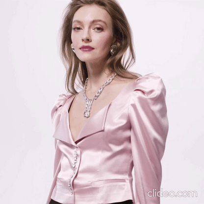 Clara Drop Choker Necklace (Final Sale)