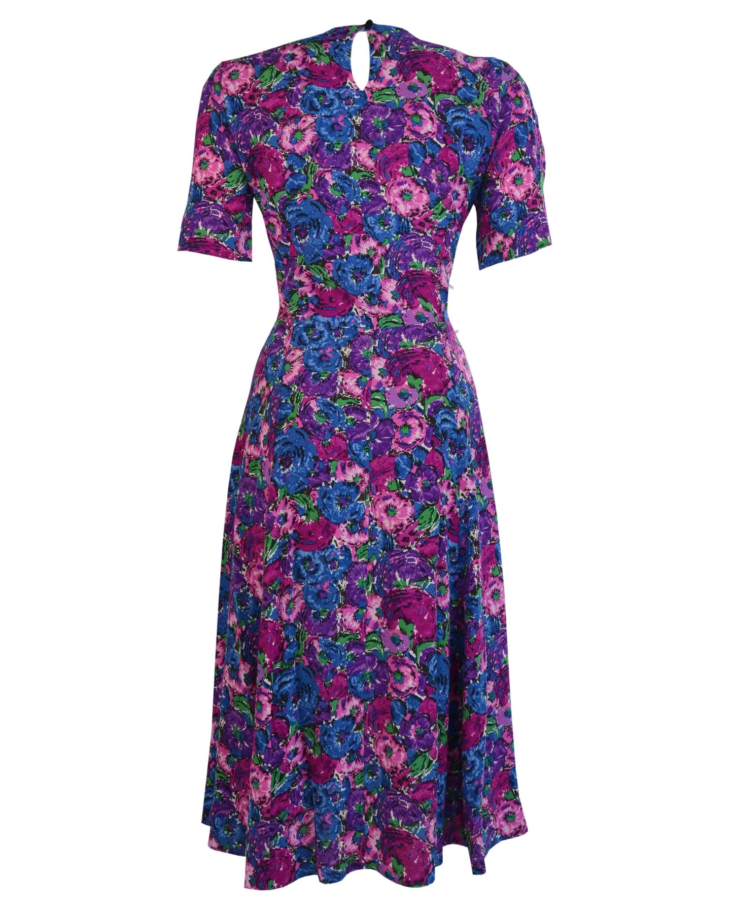1940s 'Girl Friday' Tea Dress - Covent garden