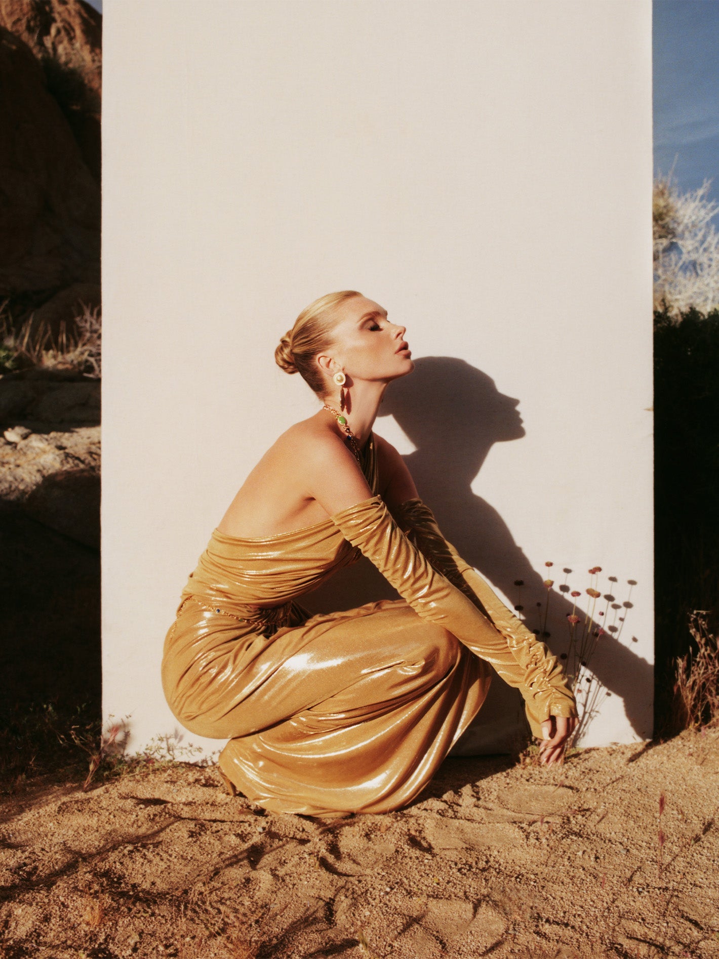 Amina Skirt (Gold) (Final Sale)