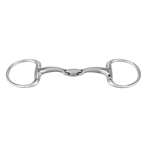 Herm Sprenger Satinox Eggbutt Bit - Double Jointed