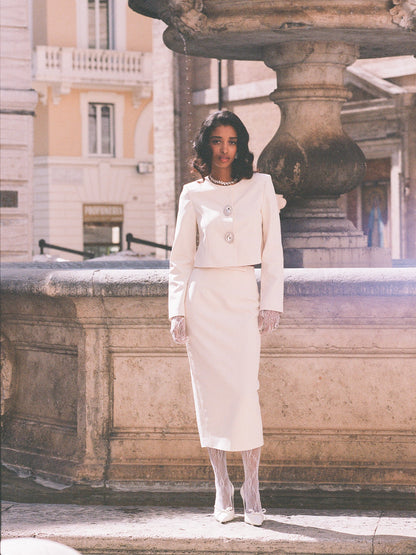 Claira Skirt (Off white)