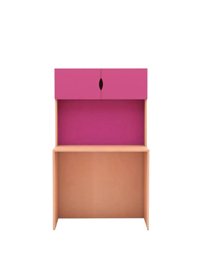Melinda Study Table in Pink