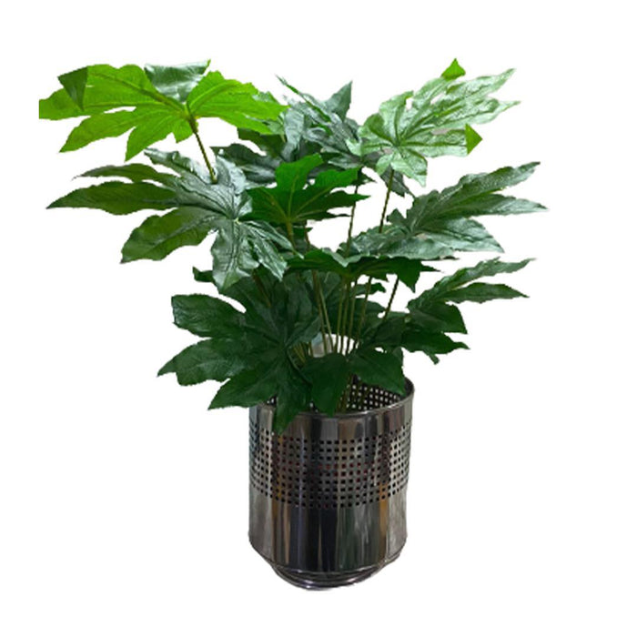 Metallic Fauxi Planter