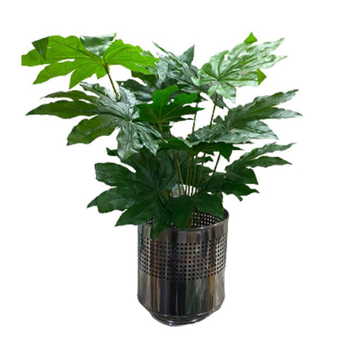 Metallic Fauxi Planter