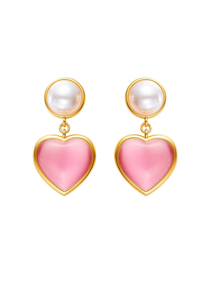 Dascha Heart Earrings