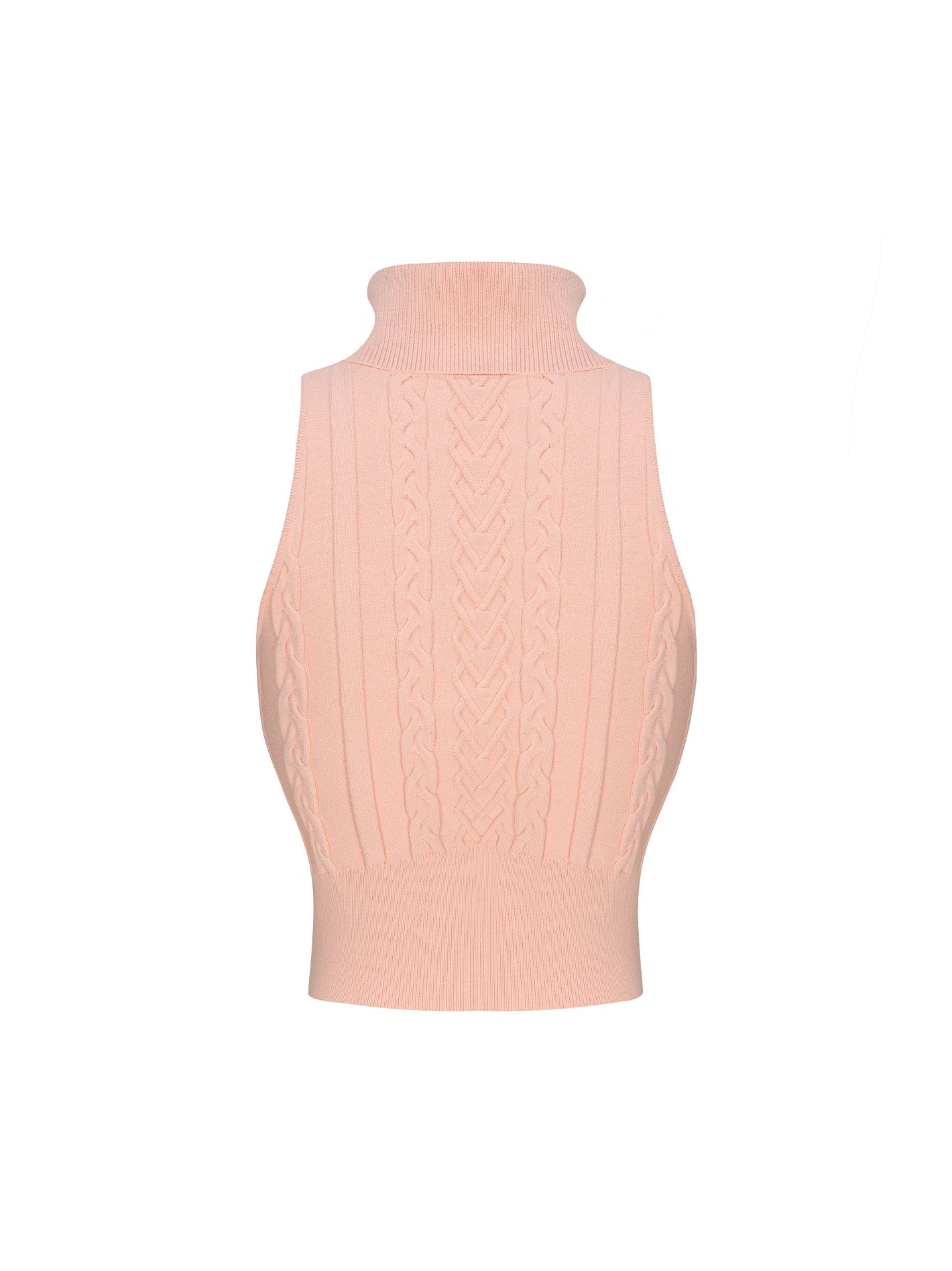 Janelle Knit Top (Peach) (Final Sale)