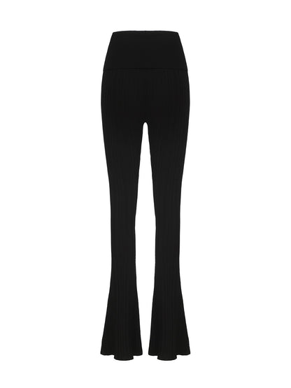 Janelle Knit Pants (Black) (Final Sale)