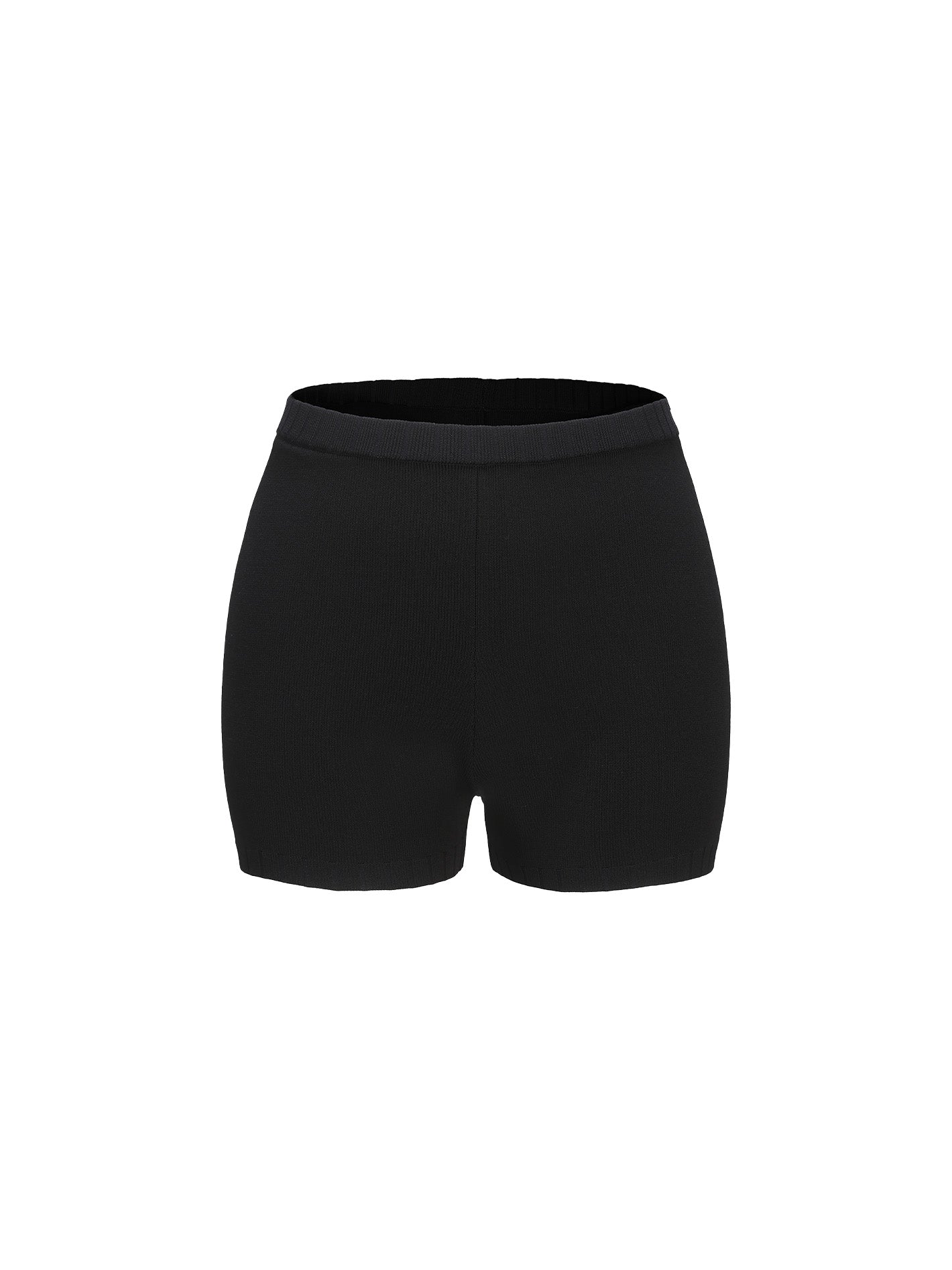Kennedy Knit Shorts (Black) (Final Sale)