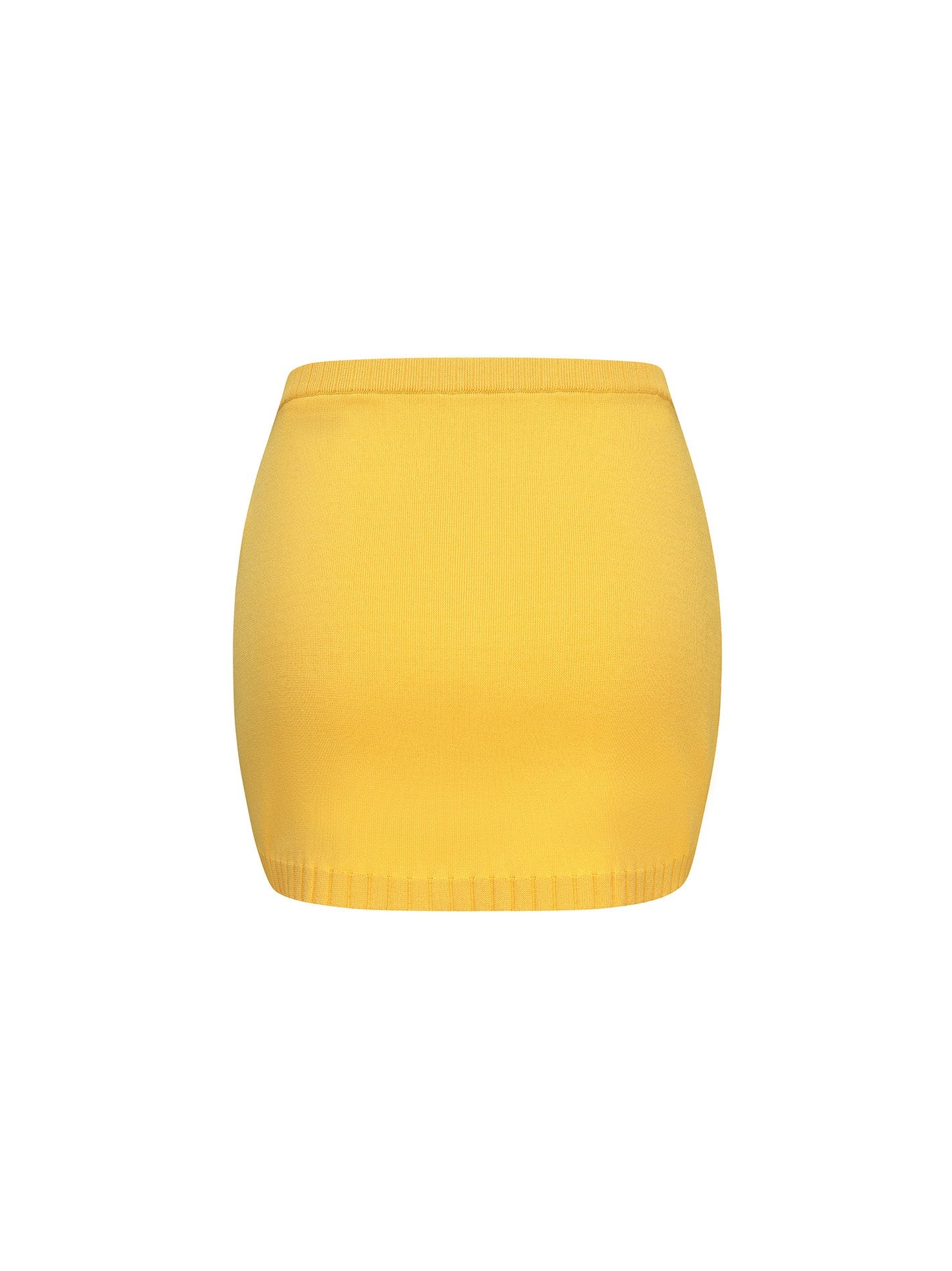 Kennedy Knit Skirt (Yellow) (Final Sale)