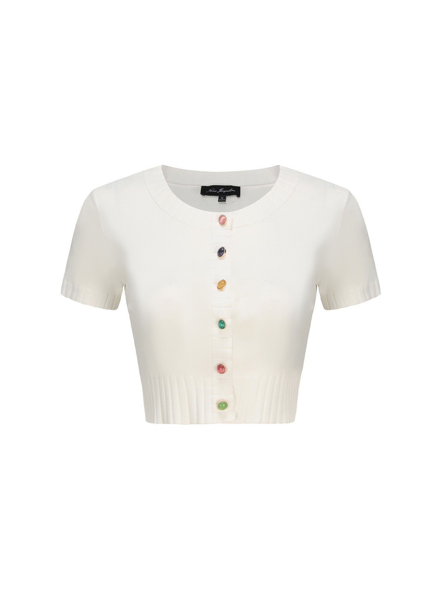 Kennedy Knit Top Set (White) (Final Sale)