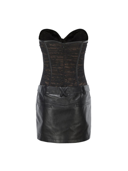 Jane Lace Dress (Black) (Final Sale)