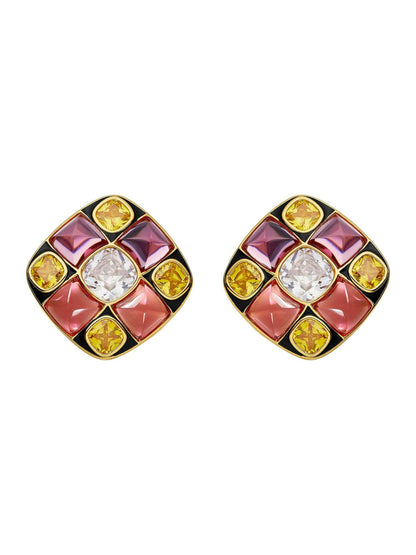 Cassandra Earrings (Pink) (Final Sale)
