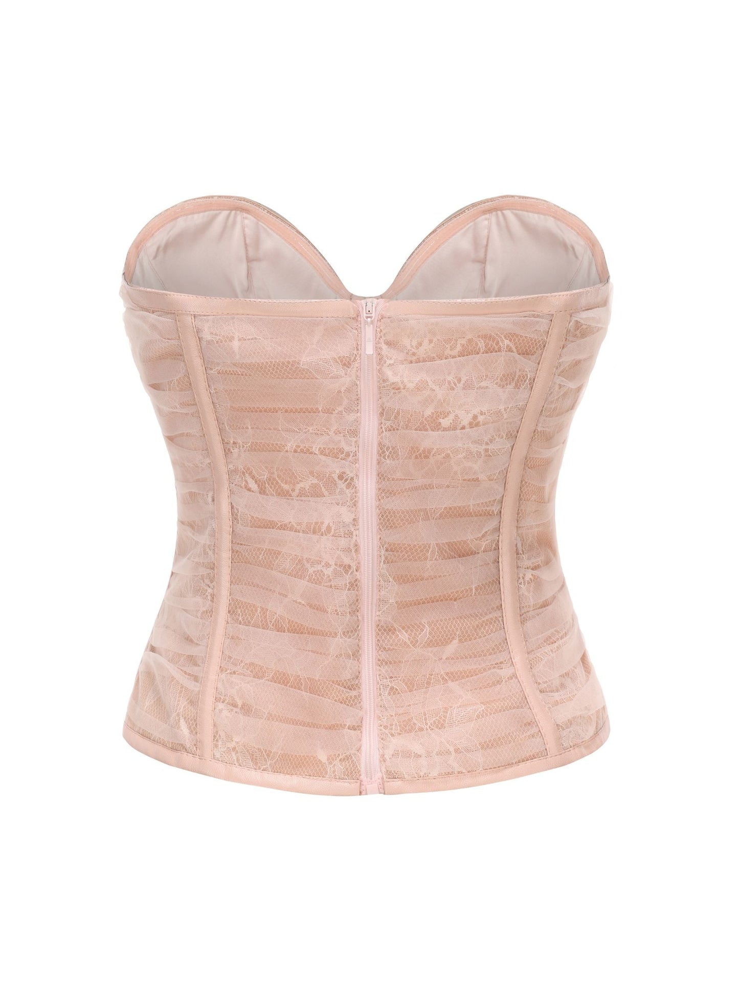Cara Bustier Top (Pink) (Final Sale)