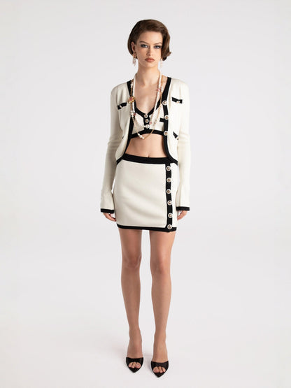Matilda Knit Set (White) (Final Sale)