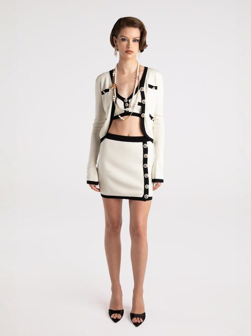 Matilda Knit Set (White) (Final Sale)