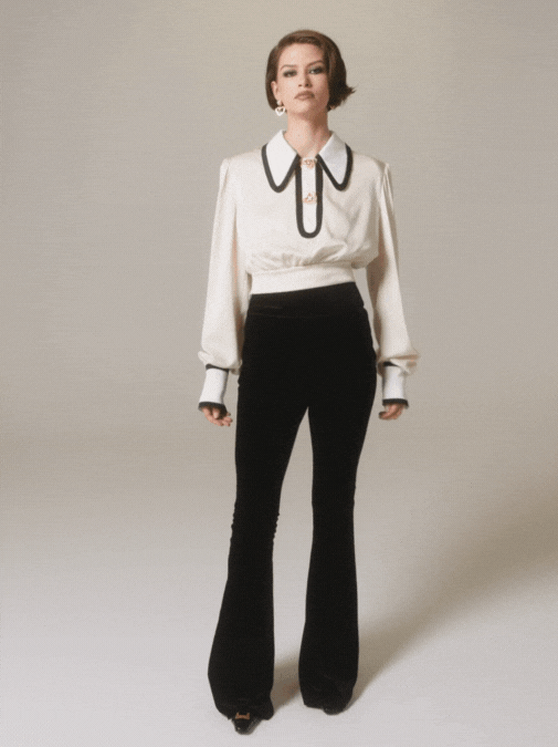 Lori Satin Top (Final Sale)