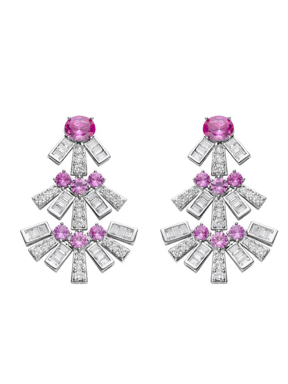 Claira Earrings (Pink) (Final Sale)