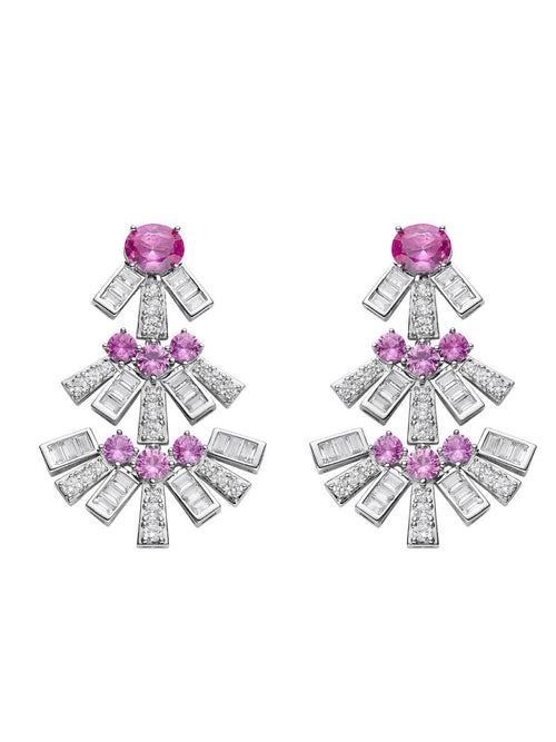 Claira Earrings (Pink) (Final Sale)