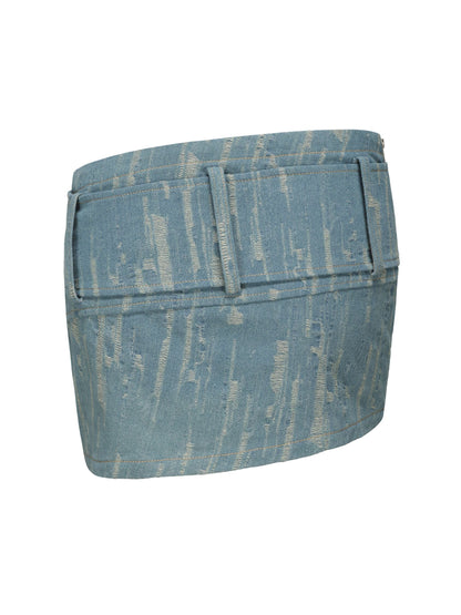 Claire Denim Mini Skirt (Final Sale)