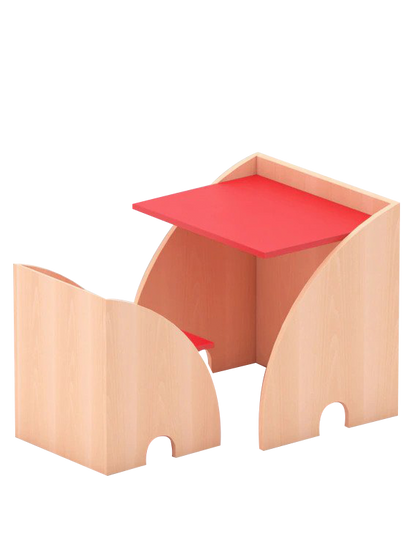 Plymton Infant Table in Red colour