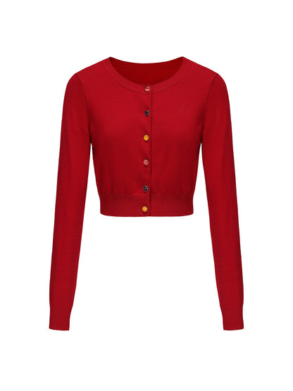 Ashley Cardigan (Red) (Final Sale)