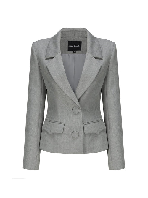 Amelie Blazer (Grey) (Final Sale)