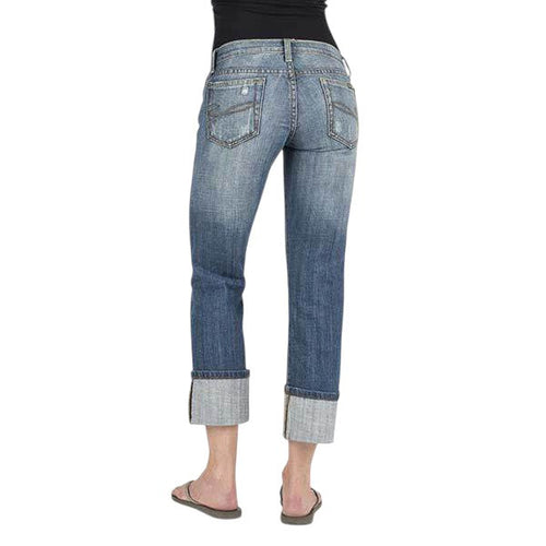 Stetson Women 816 Fit Cropped Jeans