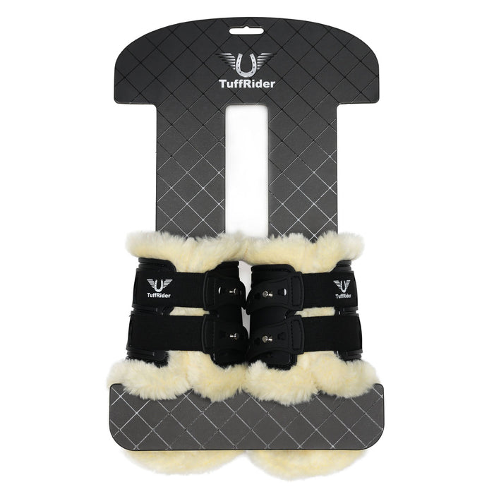 TuffRider Airflow Iron Man Sherpa Fleece Fetlock Boots