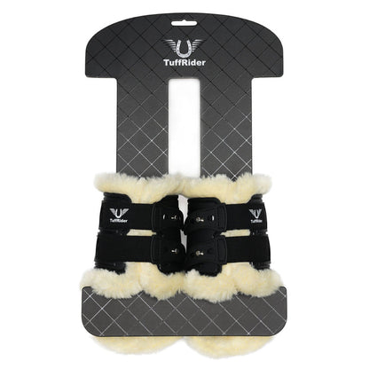 TuffRider Airflow Iron Man Sherpa Fleece Fetlock Boots