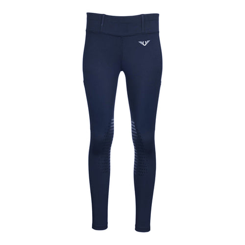 TuffRider Children's Ventilated Sport Tights With Phone Pockets and Belt Loops