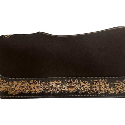 TuffRider Imperial Gold Polyester Felt Saddle Pad-1"