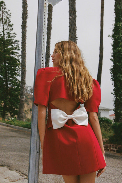 Alia Dress (Red) (Final Sale)