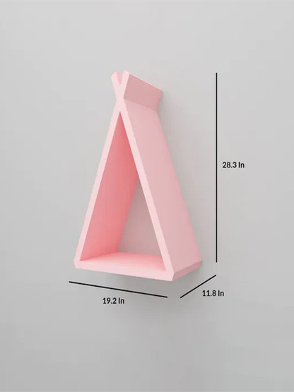 Varley Kids wall shelf in Pink Colour